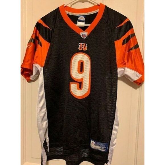 CINCINNATI BENGELS CARSON PALMER SIZE YOUTH XL REEBOK JERSEY - Picture 3 of 6
